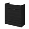 Hudson Reed 800x355mm Hacienda Black Full Depth Vanity Unit