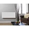 Hudson Reed 900 Watt Infrared Heating Panel H600 x W550mm - White Glass - INF002  In Bathroom Large 