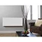 Hudson Reed 900 Watt Infrared Heating Panel H600 x W550mm - White Glass - INF002 In Bathroom Large