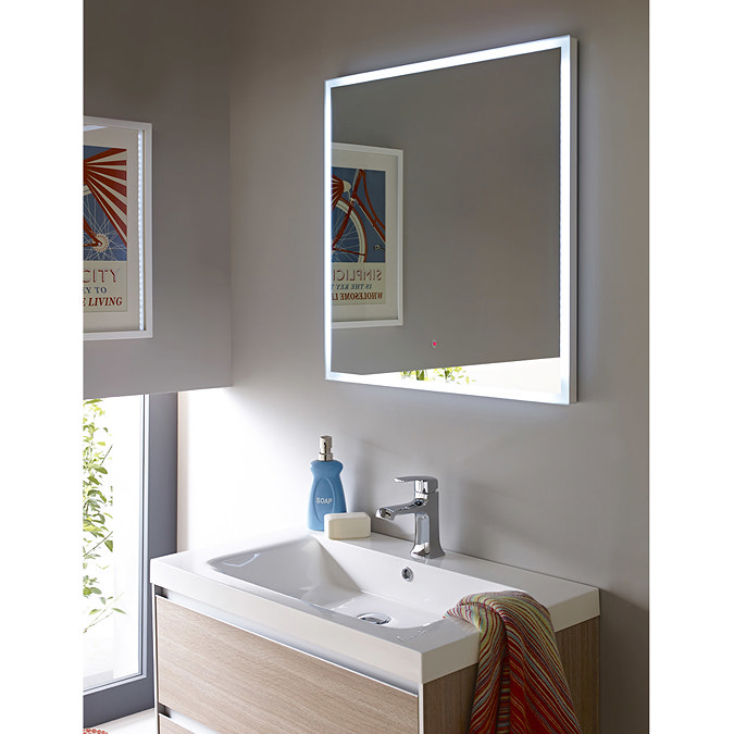 Hudson Reed - Albany LED Touch Sensor Mirror - LQ069 Profile Large Image