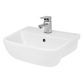 Hudson Reed Aria 420mm Semi Recessed Basin - SRB004 Large Image