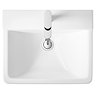 Hudson Reed Arlo 550mm 1TH Basin + Semi Pedestal  Feature Large Image