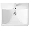 Hudson Reed Arlo 550mm 1TH Basin + Semi Pedestal Feature Large Image