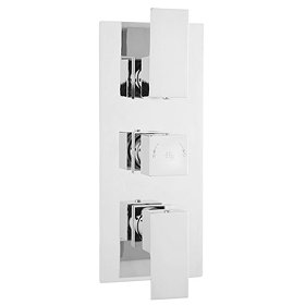 Hudson Reed Art Triple Concealed Thermostatic Shower Valve - ART3211 Large Image