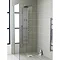 Hudson Reed Astral Thermostatic Shower Panel - Stainless Steel - AS326 Profile Large Image