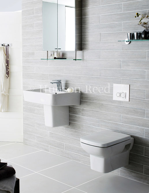 Hudson Reed - Bainbridge 4 Piece 1TH Wall Hung Bathroom Suite Large Image