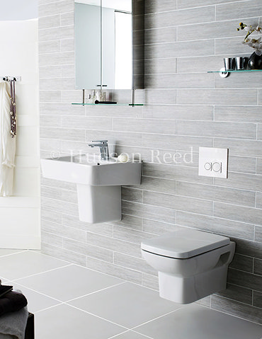 Hudson Reed - Bainbridge 4 Piece 1TH Wall Hung Bathroom Suite Profile Large Image