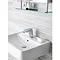 Hudson Reed - Bainbridge 600 Basin 1TH & Semi Pedestal - CBA001 Feature Large Image