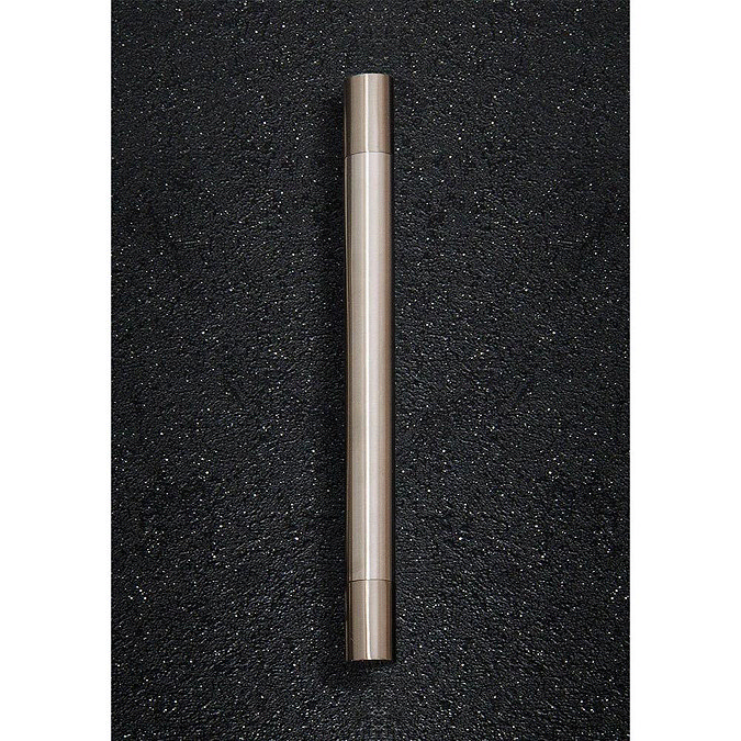 Hudson Reed Bar 16mm Thick Stainless Steel Furniture Handle (185 x 38mm) - H917 Profile Large Image