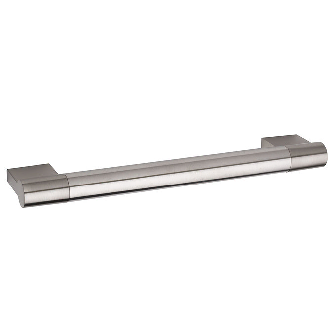 Hudson Reed Bar 16mm Thick Stainless Steel Furniture Handle (185 x 38mm) - H917 Large Image