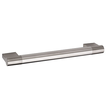 Hudson Reed Bar 16mm Thick Stainless Steel Furniture Handle (185 x 38mm) - H917  Profile Large Image