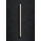Hudson Reed Bar 16mm Thick Stainless Steel Furniture Handle (236 x 36mm) - H318 Profile Large Image