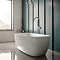 Hudson Reed Bella L1495 x W720mm Square Freestanding Bath - NBB003 Large Image