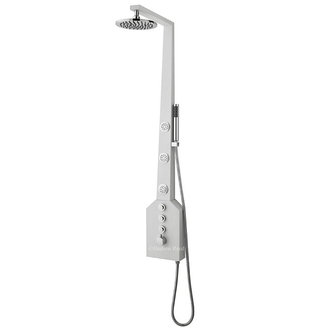 Hudson Reed - Berg Thermostatic Shower Panel - AS363 Large Image