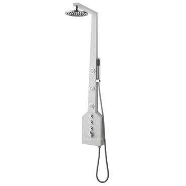 Hudson Reed - Berg Thermostatic Shower Panel - AS363 Profile Large Image