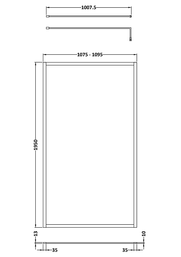 1100mm