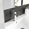 Hudson Reed Camber Mono Basin Mixer with Push Button Waste - CAM305 Feature Large Image