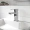 Hudson Reed Camber Mono Basin Mixer with Push Button Waste - CAM305 Standard Large Image
