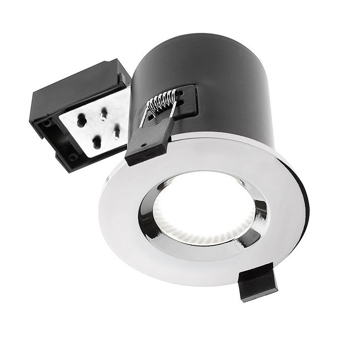 Sensio IP65 GU10 Fire Rated Ceiling Spot Light (Chrome) - SE30042W0.1 Profile Large Image