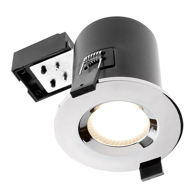 Sensio IP65 GU10 Fire Rated Ceiling Spot Light (Chrome) - SE30042W0.1 Feature Large Image