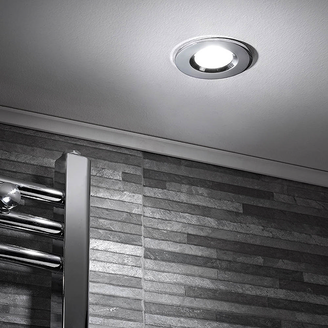 Sensio IP65 GU10 Fire Rated Ceiling Spot Light (Chrome) - SE30042W0.1 Standard Large Image