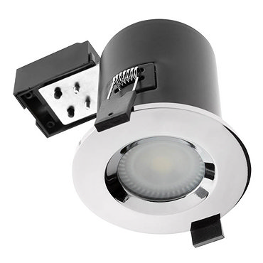 Sensio IP65 GU10 Fire Rated Ceiling Spot Light (Chrome) - SE30042W0.1  Profile Large Image
