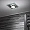 Sensio Fawn Square Glass Shower Light - SE381010 Feature Large Image