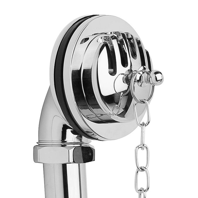 Hudson Reed Classic Exposed Bath Waste Chrome - EA385  Profile Large Image