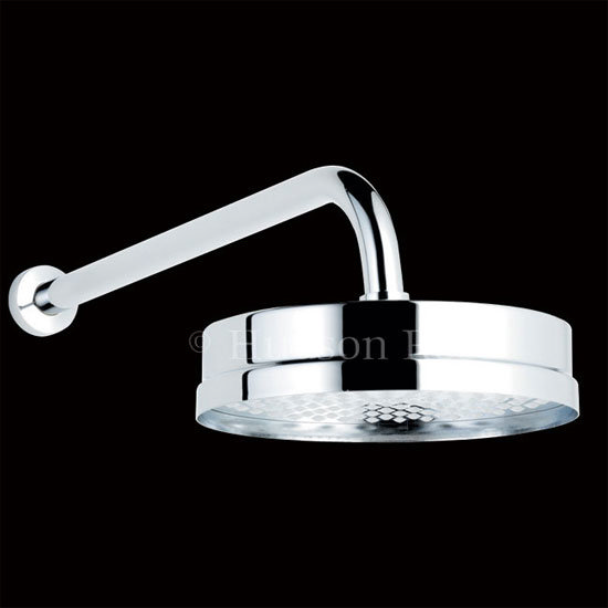 Hudson Reed - Cloud 9 Twin Concealed Vlave with 8" Fixed Tec Showerhead Feature Large Image