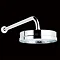 Hudson Reed - Cloud 9 Twin Concealed Vlave with 8" Fixed Tec Showerhead Feature Large Image