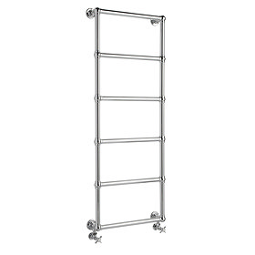 Hudson Reed Countess Wall Mounted Towel Rail 1550 x 600mm - Chrome - HL354 Large Image