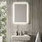 Hudson Reed Dazzle LED Touch Sensor Mirror with Demister Pad - LQ085 Profile Large Image