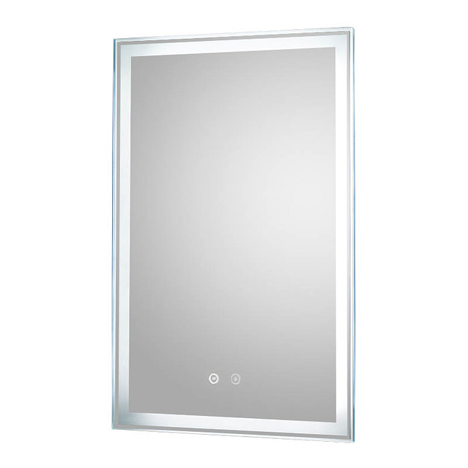 Hudson Reed Dazzle LED Touch Sensor Mirror with Demister Pad - LQ085 Large Image