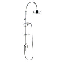 Hudson Reed Deluxe Grand Rigid Riser Kit Chrome - AM319 Large Image