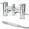Hudson Reed Dias Bath Shower Mixer with Shower Kit - Chrome - DIA304 Large Image