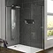 Hudson Reed - Lava Thermostatic Shower Panel - Stainless Steel - AS315 Profile Large Image