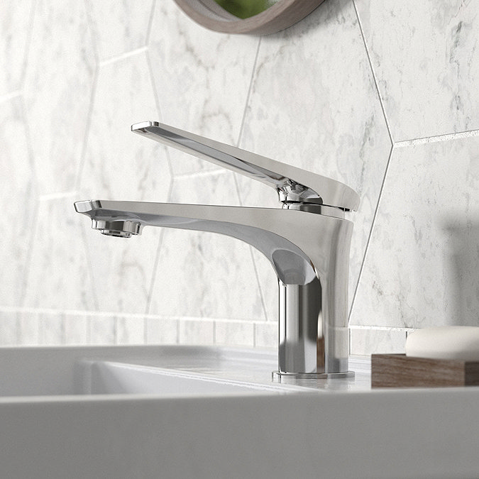 Hudson Reed Drift Mono Basin Mixer + Waste - DRI305  Profile Large Image