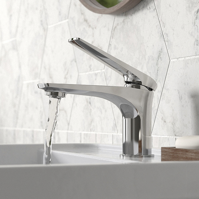 Hudson Reed Drift Mono Basin Mixer + Waste - DRI305  Feature Large Image