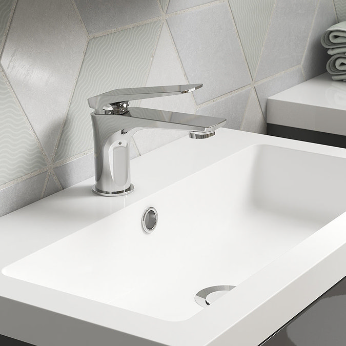 Hudson Reed Drift Mono Basin Mixer + Waste - DRI305 Standard Large Image