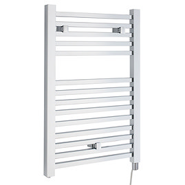 Hudson Reed Electric Only Square Heated Towel Rail - Chrome - HL150 Large Image