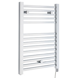Hudson Reed Electric Only Square Heated Towel Rail - Chrome - HL150 Large Image