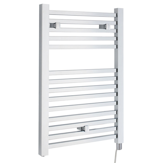 Hudson Reed Electric Only Square Heated Towel Rail - Chrome - HL150 Large Image