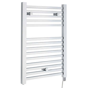 Hudson Reed Electric Only Square Heated Towel Rail - Chrome - HL150  Profile Large Image