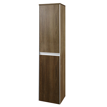 Hudson Reed - Erin Textured Oak Tall Side Cabinet - CAB387 Profile Large Image