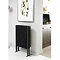 Hudson Reed Fin Floor Mounted Double Panel Radiator Profile Large Image