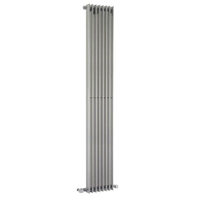 Hudson Reed Fin Vertical Single Panel Radiator - 1800 x 304mm Large Image