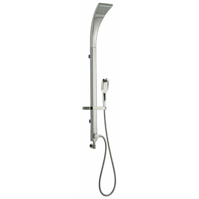 Hudson Reed - Flare Luxury Chrome Plated Brass Shower Kit - A3072 Large Image