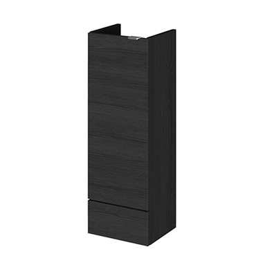 Hudson Reed Fusion 300x255mm Hacienda Black Compact Base Unit