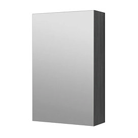 Hudson Reed Fusion 450mm Grey Avola Mirror Unit