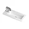 Hudson Reed Fusion Grey Avola 605x260mm Compact Vanity Unit & Basin Profile Large Image